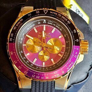 Invicta Purple / black Aviator VH63